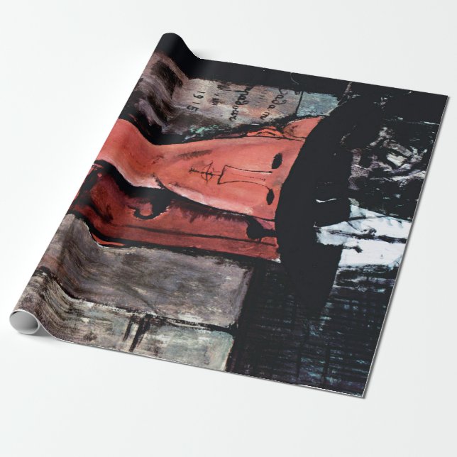 Porträtt av Madam Pompadour, Modigliani Presentpapper (Utrullad)