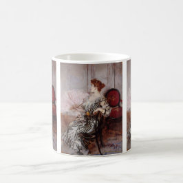 Porträtt av Madame Torri av Giovanni Boldini Kaffemugg