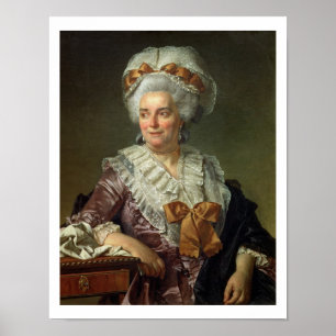 Porträtt av madamen Charles-Pierre Pecoul, nee Poster