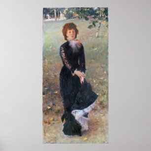 Porträtt av madamen Edouard Pailleron, 1879 Poster
