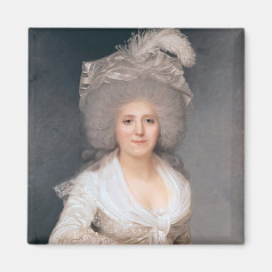 Porträtt av madamen Jeanne-Louise-Henriette Campa Magnet