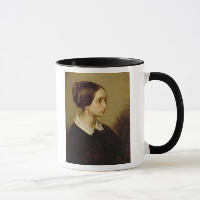 Porträtt av madamen Ono, 1844 Mugg (Höger)