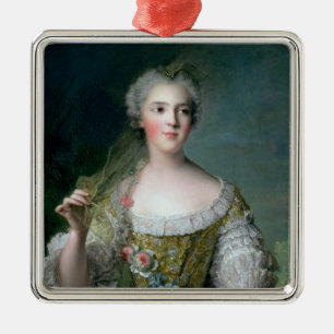 Porträtt av madamen Sophie Julgransprydnad Metall