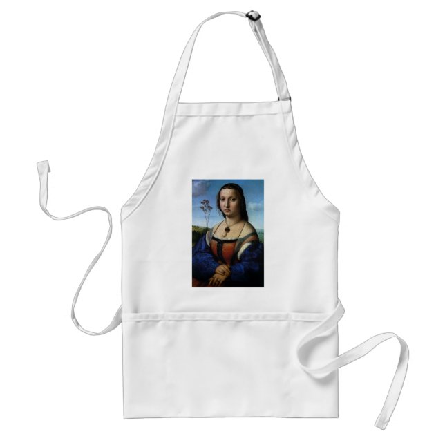 Porträtt av Maddalena Doni av Raphael Sanzio Förkläde (Framsidan)