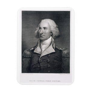 Porträtt av Major General Philip Schuyler, Magnet
