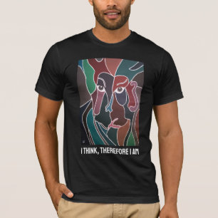 Porträtt av Man Painting av Alfred Fox T Shirt