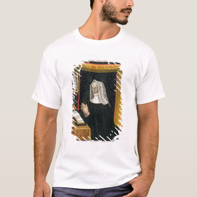 Porträtt av Margaret Beaufort, Countess av Richmon Tee Shirt (Framsida)