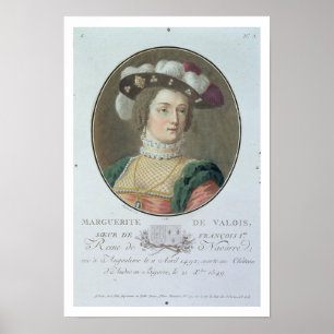 Porträtt av Marguerite de Valois (1492-1549), 178 Poster
