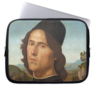 Porträtt av Marianito Goya, sonson av konstnären Laptop Sleeve
