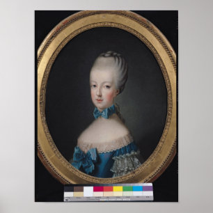Porträtt av Marie-Antoinette de Poster