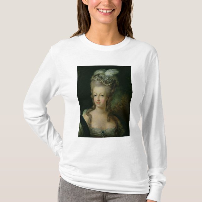Porträtt av Marie-Antoinette T Shirt (Framsida)
