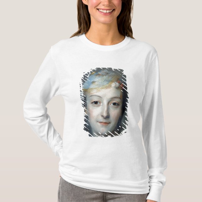 Porträtt av Marie Fel 1757 T Shirt (Framsida)