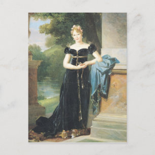 Porträtt av Marie Laczinska Grevinnan Walewska Vykort