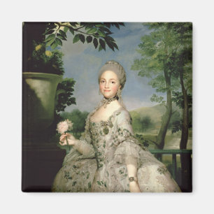 Porträtt av Marie-Louise av Bourbon Magnet