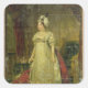 Porträtt av Marie-Therese-Charlotte de Frankrike Fyrkantigt Klistermärke (Front)