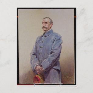 Porträtt av Marshal Ferdinand Foch 1920 Vykort