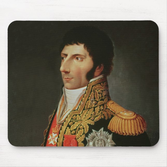 Porträtt av marskalken Charles Jean Bernadotte Musmatta (Framsidan)