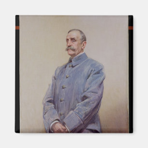 Porträtt av marskalken Ferdinand Foch 1920 Magnet