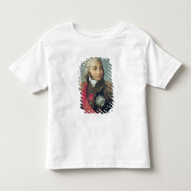 Porträtt av marskalken Jean-Baptiste Jourdan Tee Shirt (Framsida)