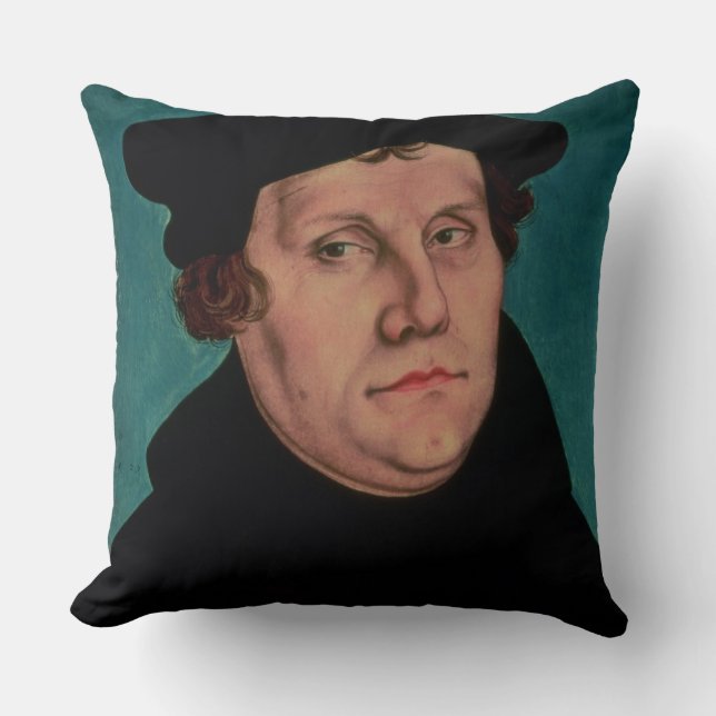 Porträtt av Martin Luther, 1529 Kudde (Framsida)
