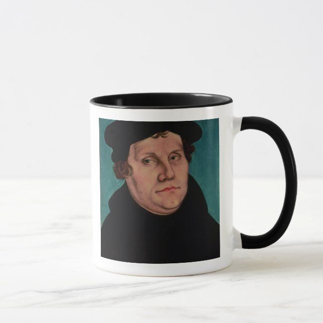 Porträtt av Martin Luther, 1529 Mugg (Höger)