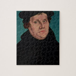 Porträtt av Martin Luther, 1529 Pussel