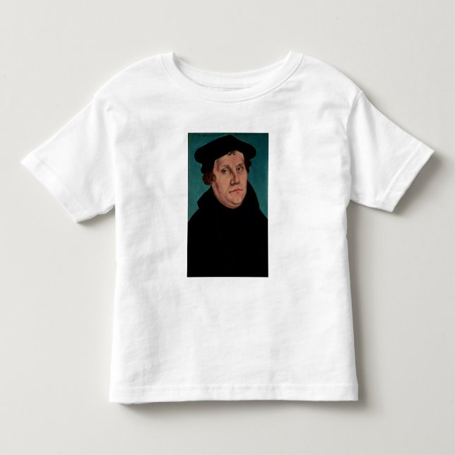 Porträtt av Martin Luther, 1529 Tee (Framsida)