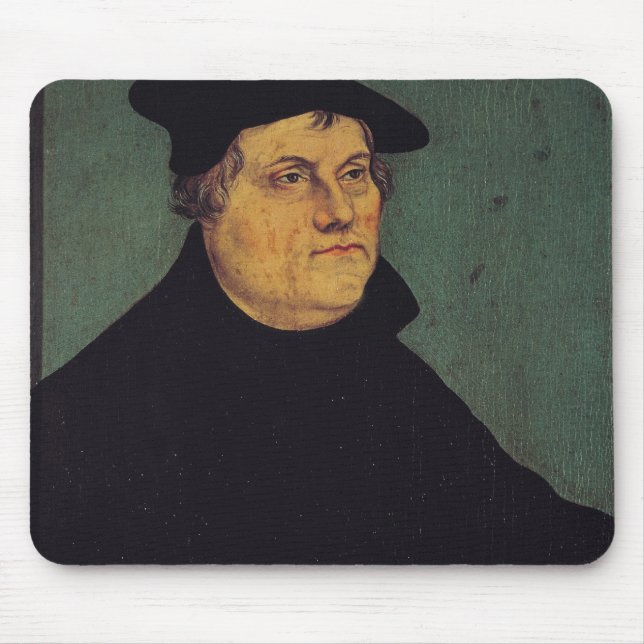Porträtt av Martin Luther 1543 Musmatta (Framsidan)