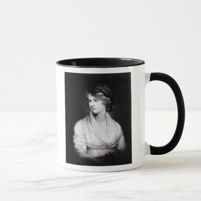Porträtt av Mary Wollstonecraft Godwin Mugg (Höger)