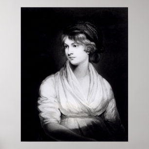 Porträtt av Mary Wollstonecraft Godwin Poster