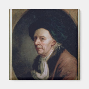 Porträtt av mathematicianen Leonard Euler Magnet