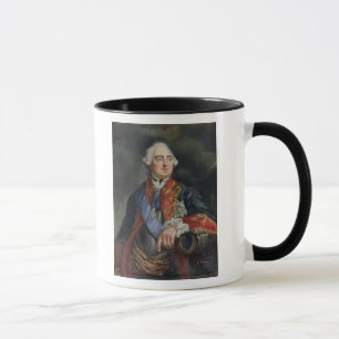 Porträtt av mathematicianen Leonhard Euler Mugg