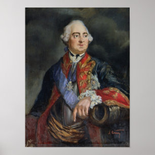 Porträtt av mathematicianen Leonhard Euler Poster