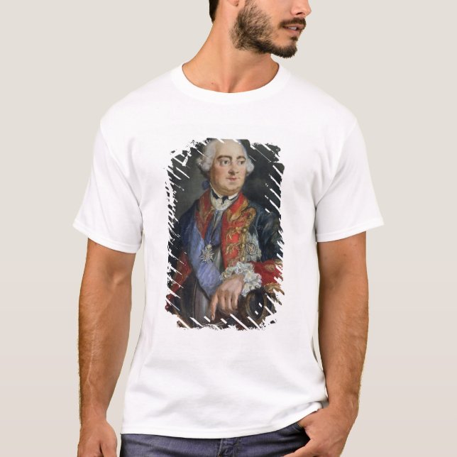 Porträtt av mathematicianen Leonhard Euler T Shirt (Framsida)