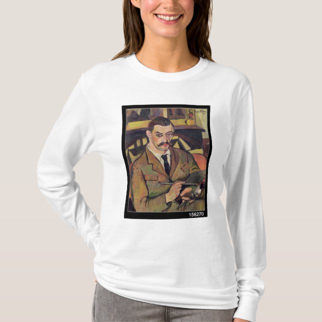 Porträtt av Maurice Utrillo 1921 T-shirt (Framsida)