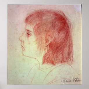 Porträtt av Maurice Utrillo som ett barn Poster