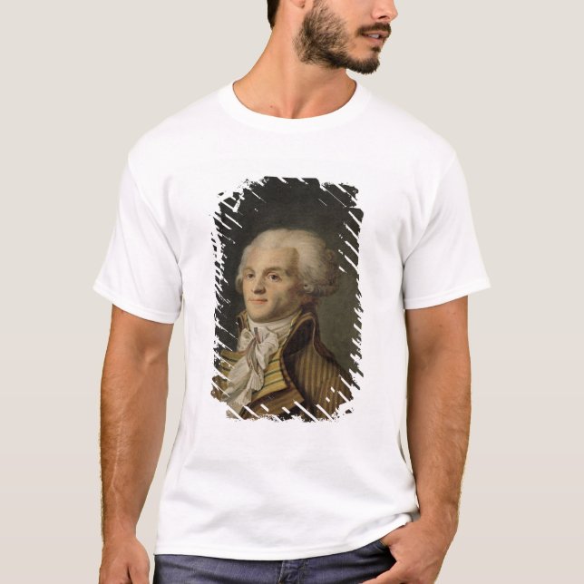Porträtt av Maximilien de Robespierre Tee (Framsida)