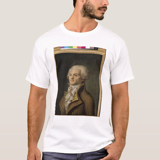 Porträtt av Maximilien de Robespierre Tee (Framsida)