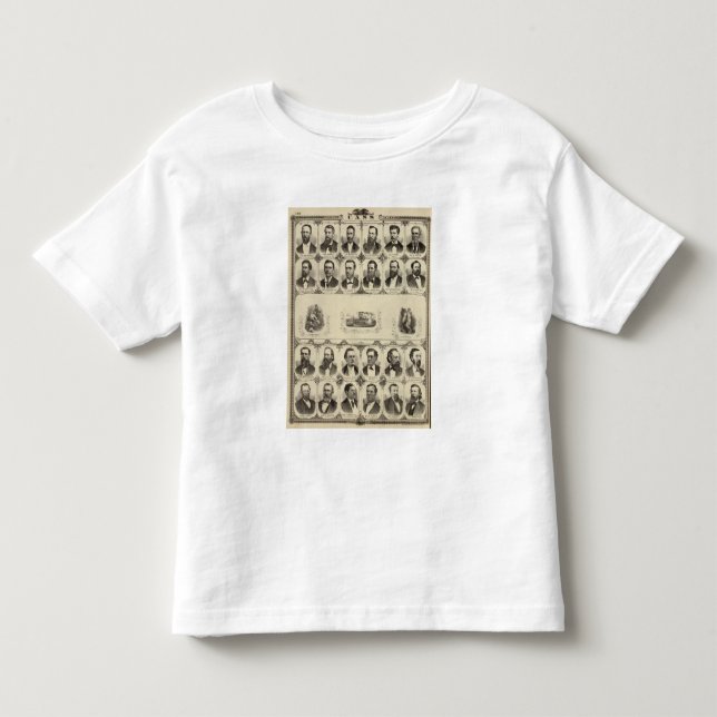 Porträtt av medborgare av Cass County T Shirt (Framsida)