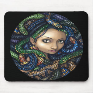 "Porträtt av medusaen" Mousepad Musmatta