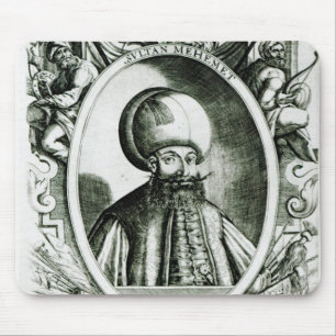 Porträtt av Mehmet III Musmatta