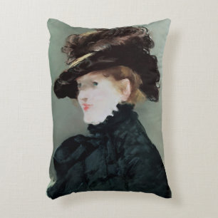 Porträtt av Mery Laurent 1882 Prydnadskudde