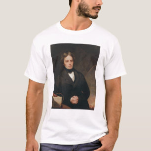 Porträtt av Michael Faraday 1841-42 Tee Shirt