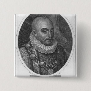 Porträtt av Michel de Montaigne Knapp