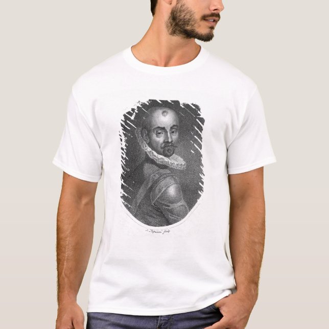 Porträtt av Michel de Montaigne T-shirt (Framsida)