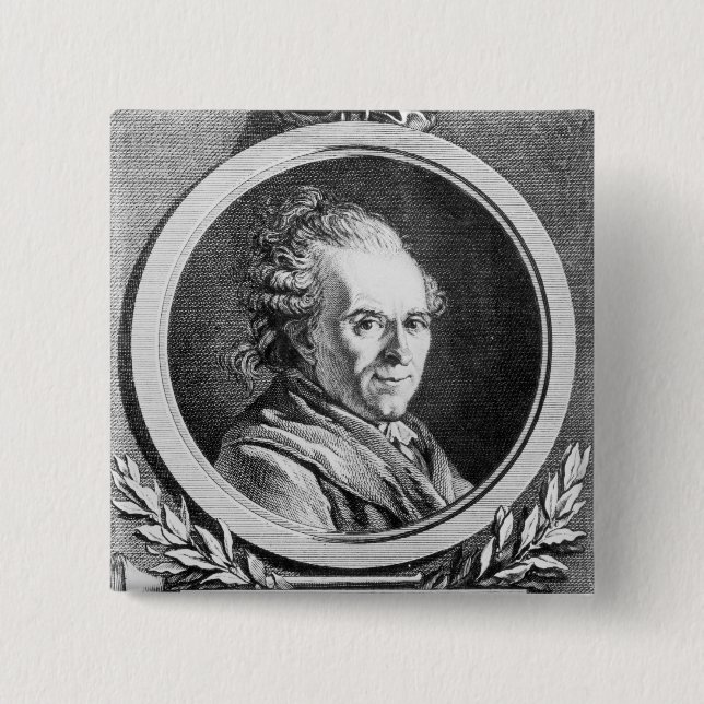 Porträtt av Michel-Jean Sedaine Knapp (Framsida)