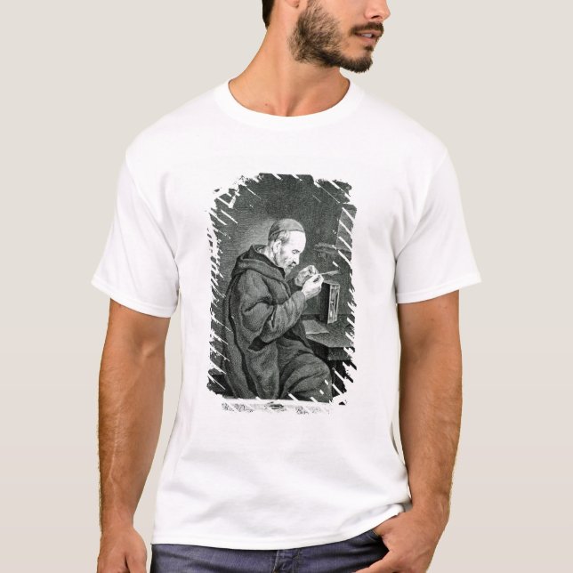 Porträtt av Michel Nostradamus Tee Shirt (Framsida)