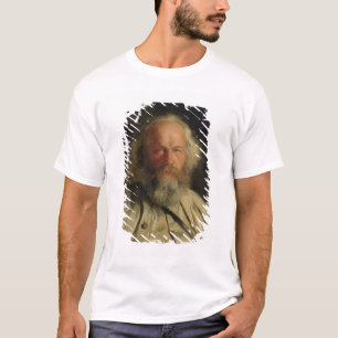 Porträtt av Mikhail Alexandrovich Bakunin 1871 Tröja