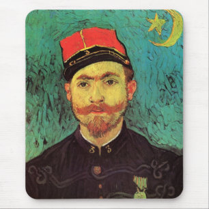 Porträtt av Milliet, älskaren av Vincent van Gogh Musmatta