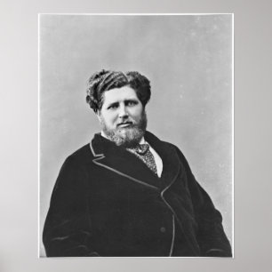 Porträtt av Monsieur de Tourguenef Poster